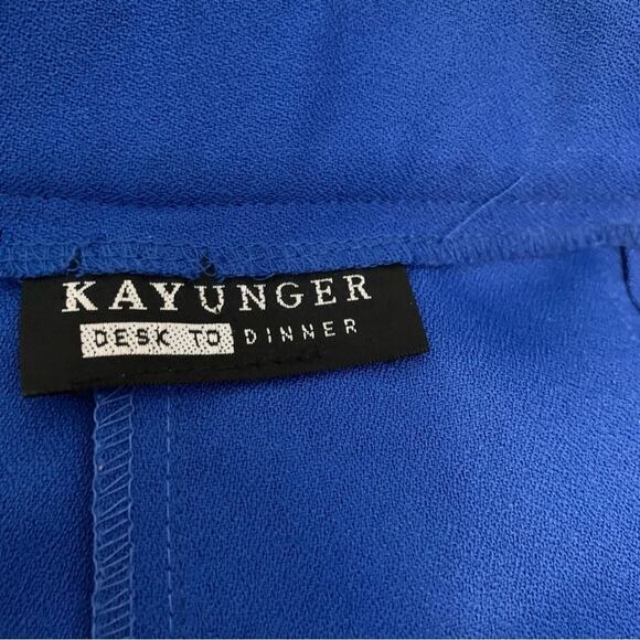 Kay Unger Desk to Dinner Pleated Dress Pants, Estimated Med Preppy Career Date - Picture 5 of 5